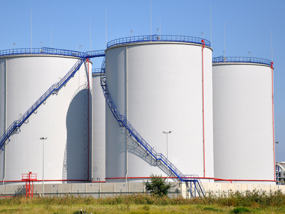 Above ground storage tanks, oil, fuel, leak detection