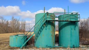 Outdoor Oil Tanks